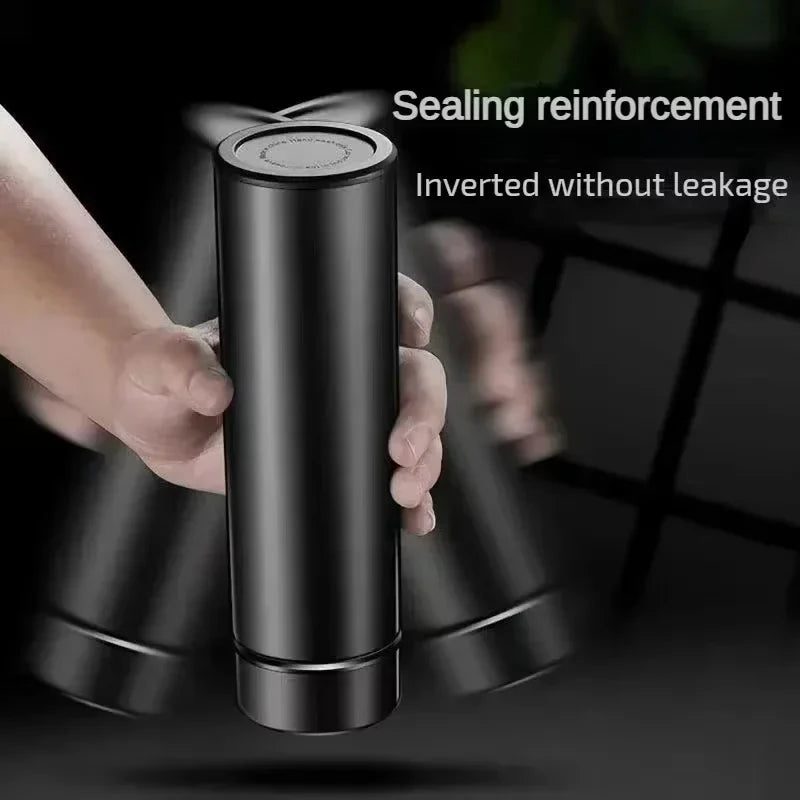 500ML Thermos Bottle Smart Cup 304 Stainless Steel Vacuum Digital With Temperature Display Insulated Intelligent Coffee Cup