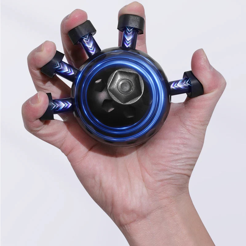Gym Finger Hand Strengthener Grip Adjustable Resistance Hand Balls Gripper Exerciser for Forearm Strength Climbing Training