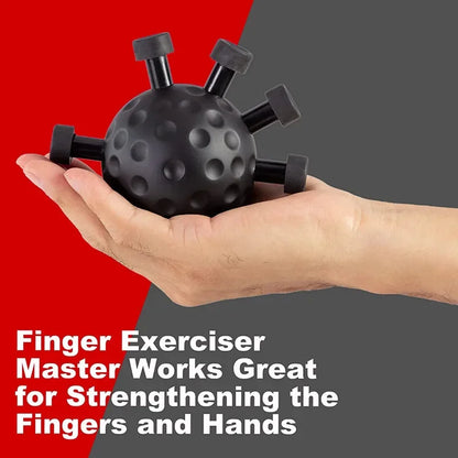 Gym Finger Hand Strengthener Grip Adjustable Resistance Hand Balls Gripper Exerciser for Forearm Strength Climbing Training